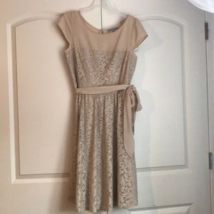 Formal Cream lace dress